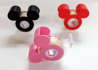 【新製品】ミッキーマウス型の携帯に便利なテープカッター