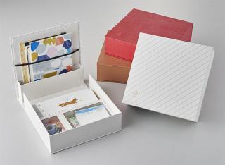 【新製品】レターセットや一筆箋などをきれいに収納できる手紙用品専用の収納ボックス