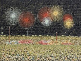 【ニュース】アドビが山下清氏「長岡の花火」の塗り絵を無料公開