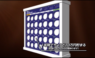 【動画】卓上10万円貯まるカレンダー、卓上100円ずつ貯めるカレンダー、卓上マルチ収納BOXスケジュール