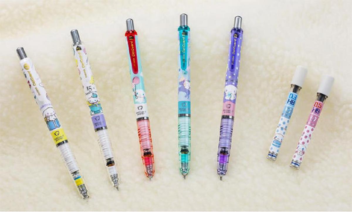 デルガード シナモロール 限定デザイン 新製品】折れないシャーペン「デルガード」と「シナモロール」がコラボ｜