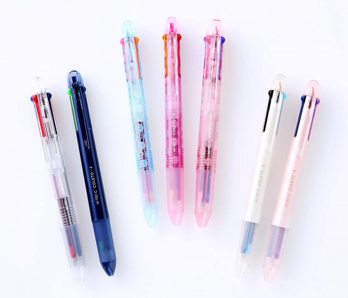 【新製品】選べる多機能ペン「ハイテックCコレト」が使いやすいデザインに生まれ変わった！｜