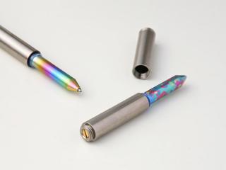 【新製品】日本限定25本 米国発チタン製のボールペン