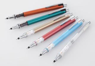 【新製品】人気のシャープペン「アドバンス」にスケルトンモデルなど限定色6色登場