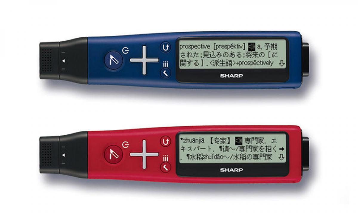 新製品】文字をなぞるだけで調べられる、ペン型スキャナー辞書の英語