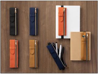 【新製品】手帳とペンをスリムに持ち運ぶ「ブックバンドペンケース」 