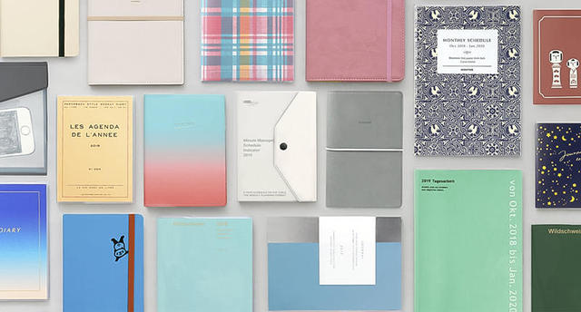 新製品 ハイタイドから281種類の19年版手帳が登場