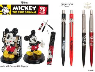 【新製品】ミッキーマウス90周年を記念してサンスター文具が海外高級ブランドとコラボ
