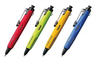 【新製品】ノック加圧式ボールペン「エアプレス」にアウトドアテイストの新色を追加