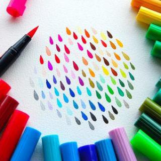 【新製品】筆ペンタイプのカラーペン「ABT」が、新色加えて全108色に！