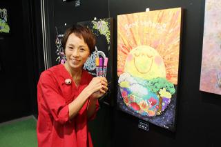 【イベント】水性マーカーによる黒板アート！初の「マーカーアート作品展」が盛況