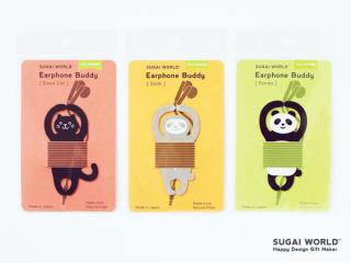 【新製品】イヤホンケーブルが絡まるイライラを可愛く解消！