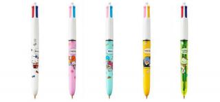 【新製品】BIC®4色ボールペンがサンリオの人気キャラクターたちと夢のコラボ