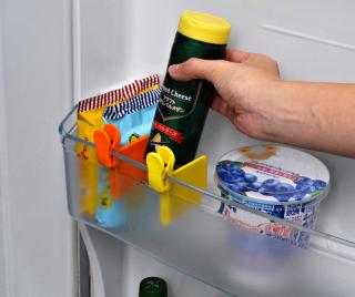 【新製品】冷蔵庫のドアポケットを仕切って整理整頓できるキッチンクリップなど3アイテム