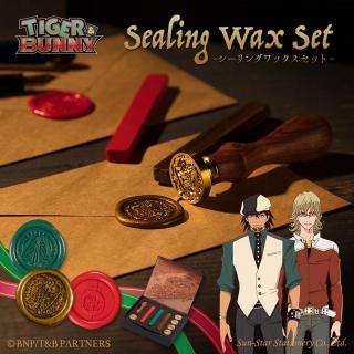 【新製品】「TIGER & BUNNY」の世界観をモチーフにしたシーリングワックスセット