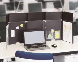 【新製品】視界を遮り仕事に集中できる「折りたたみ集中ブース」