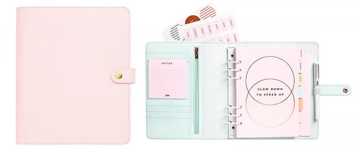 新製品 完売続出 Kikki Kのシステム手帳にミント ペールピンク登場