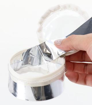 【新製品】お気に入りの銀テープを入れてミニポーチが作れる「銀テープデコポーチ」