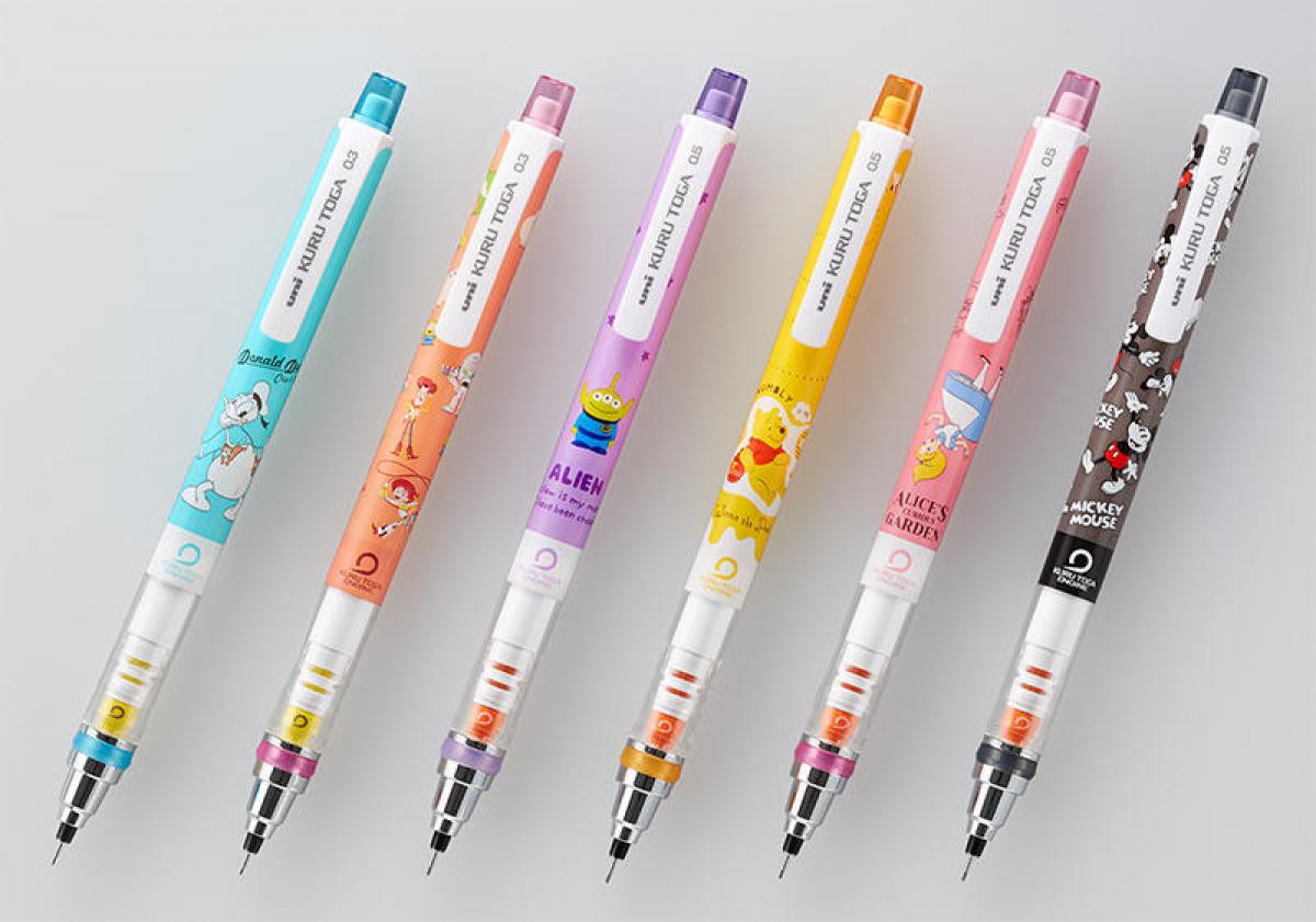 新製品 クルトガ ディズニー ディズニー ピクサーシリーズ に ミッキー90周年 と トイ ストーリー4 のデザインが新登場