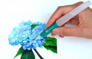 【新製品】混色、濃淡など表現を豊かにする水筆「TOMBOW WATER BRUSH」