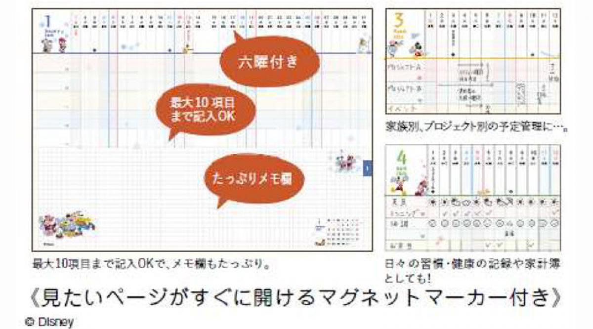 新製品 忙しいママにおすすめ ホールマークから ガントチャートダイアリー 新登場