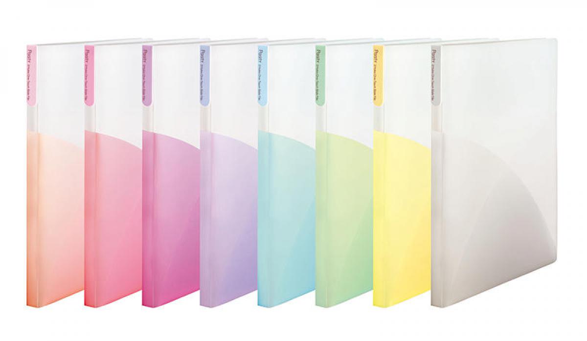 新製品 Pastyシリーズにとじ具の抜き差しがカンタンな2穴ファイルが仲間入り