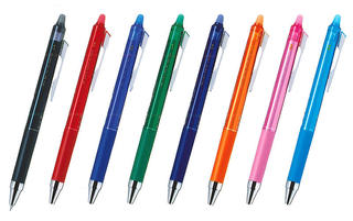 【新製品】なめらかな書き味の「シナジーチップ」を搭載した消せるボールペン「フリクションポイントノック04」