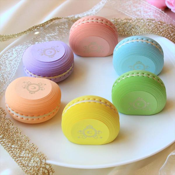 新製品】思わず食べたくなる「マカロンふせん」｜