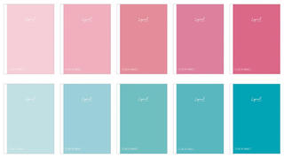 【新製品】ピンクやミントブルーの罫線がかわいい！「スイング・ロジカルカラーノート」