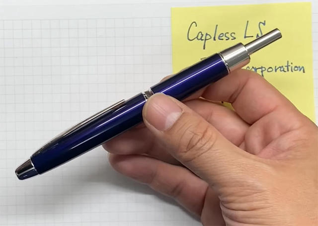 パイロット キャップレスLS パープル細字 PILOT パイロット 万年筆