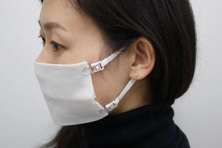 【新製品】ガーゼやクロスがマスクに早変わりする「なんでもマスク」