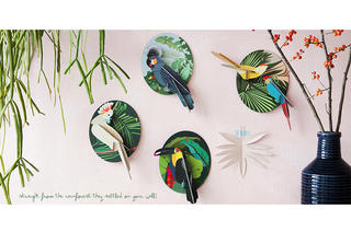 【コレ注目！】おうち時間がカラフルに！オランダ発のペーパー・オブジェ