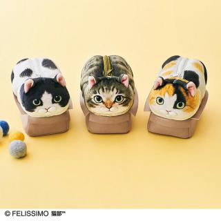 【新製品】猫好きさん必見！はみ出たボディーに癒やされる「その箱絶対小さいよポーチ」