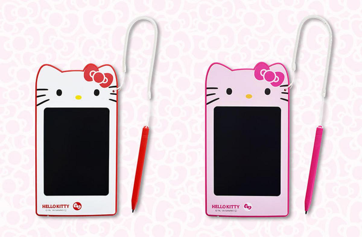 サンリオキティ　claire's メモパッド 新製品】ハローキティのデザインがかわいい、繰り返し使えて便利な