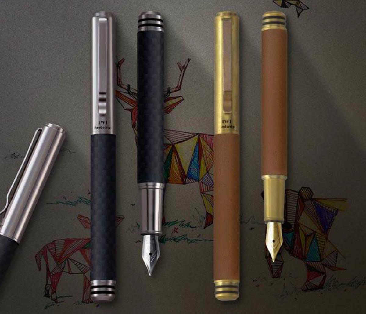 新製品】台湾発の文房具ブランドIWI「ハンドスクリプト万年筆」に新色