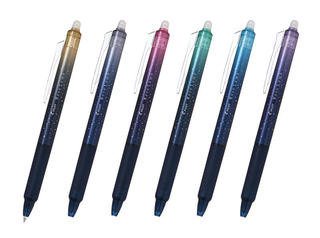【新製品】「フリクション」の技術を応用した文具業界初の消せるラメボールペン