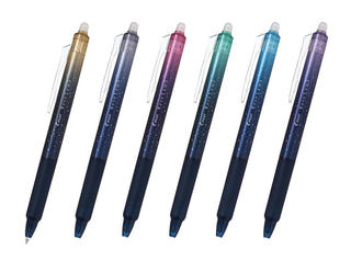 【新製品】「フリクション」の技術を応用した文具業界初の消せるラメボールペン