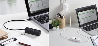 【新製品】パソコンに給電できるPower Deliveryに対応したUSBハブ