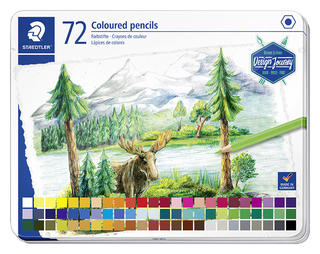 【新製品】ステッドラー「146油性色鉛筆」 中間色が充実した48色＆72色セット