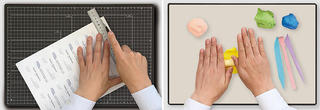 【新製品】裏面を粘土板として使える2wayタイプのカッティングマット