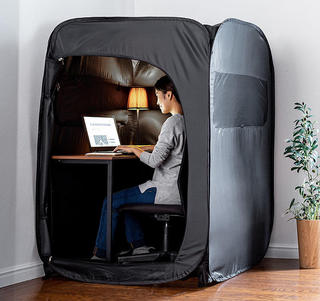 【新製品】在宅ワークに最適！プライベートな空間を確保できるプライバシーテント