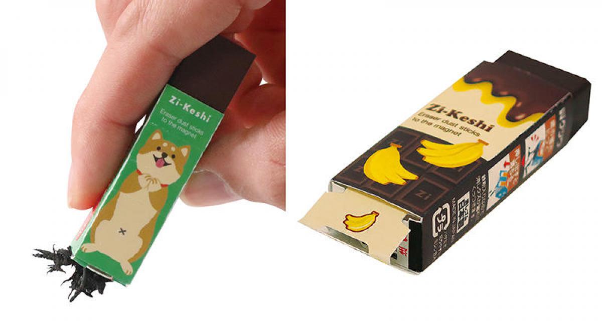 新製品 消しクズが磁石にくっつく 磁ケシ に新アイテム パステルアニマル チョコ