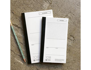  【新製品】スリムな形状＆なめらかな用紙　毎日持ち歩きたくなるノート「KLESHA（クレシャ）」