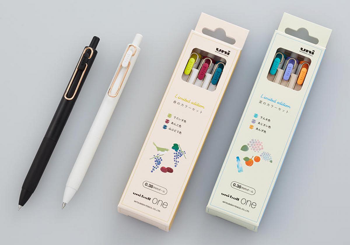 ボールペン ユニボール ワン ゲルインクボールペン 0.5mm 全10色 uni-ball ONE 三菱鉛筆 新学期準備文具 事務用品 プレ バレンタイン