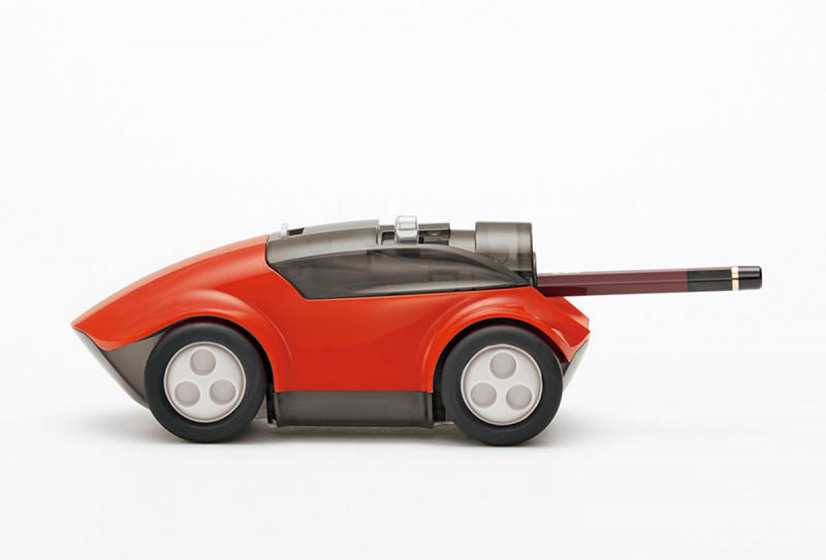 ハシレ！エンピツケズリ！】走らせて削れる車型鉛筆削りで、勉強を