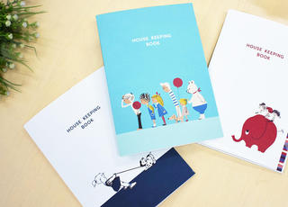 【新製品】いつからでも始められる「ざっくり家計簿」Shinzi Katohデザインのかわいい3種