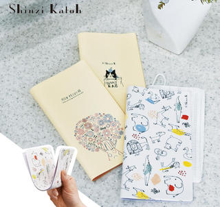 【新製品】手帳カバーで作ったマスクケースに「Shinzi Katoh」の新柄登場