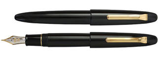 【新製品】エボナイト軸に21金・超大型の長刀研ぎペン先を搭載した「キングプロフィット エボナイト 長刀研ぎ万年筆」