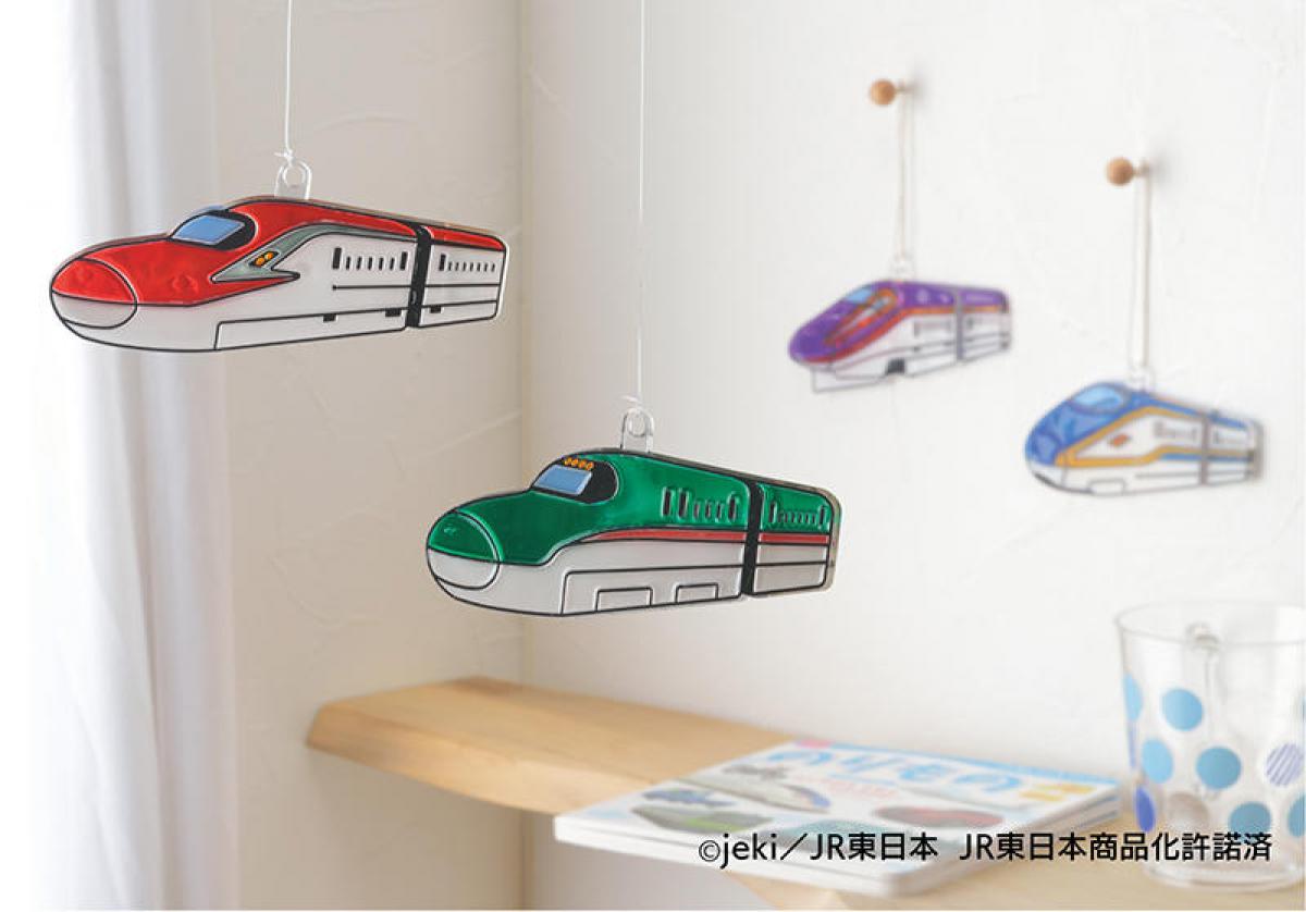 【新製品】「グラスデコ オーナメントセット」に「新幹線」バージョン！「はやぶさ」や「こまち」など4種のプレートを同梱｜