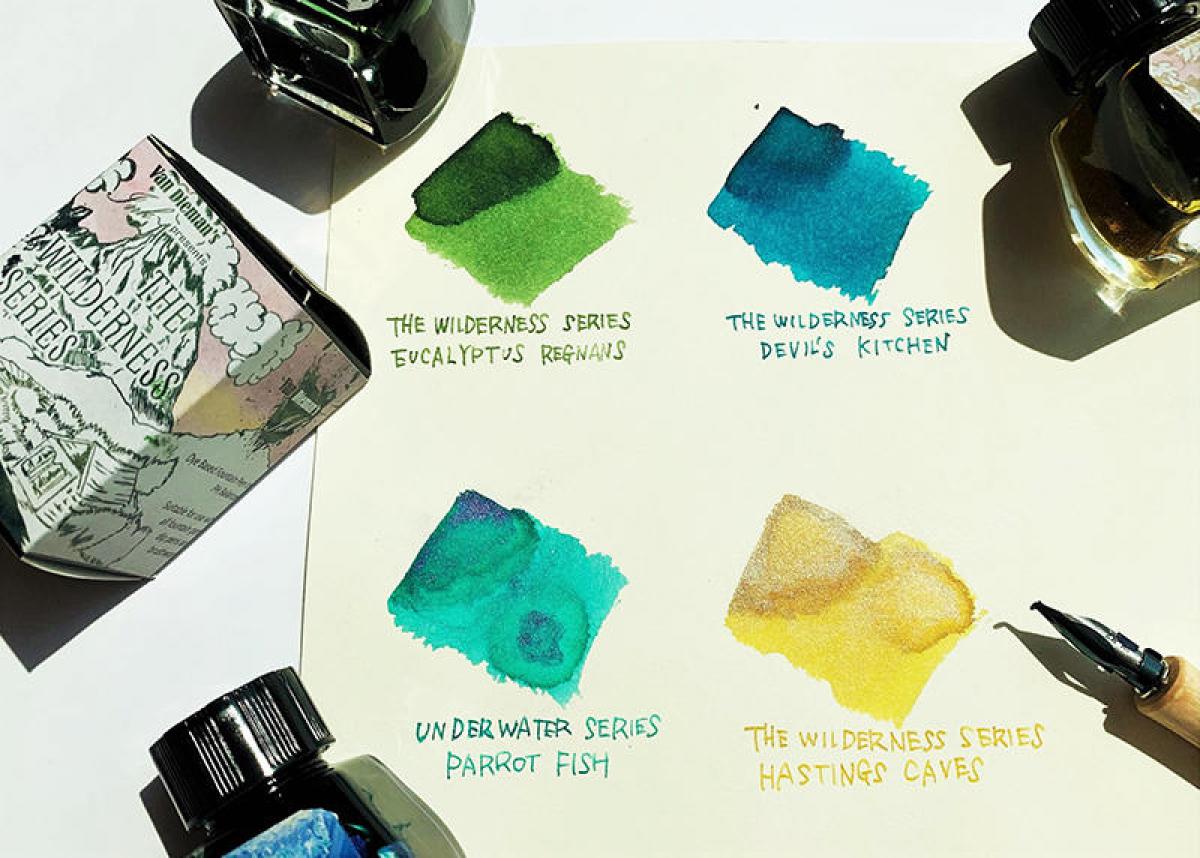 筆記具 Van Dieman's Ink 新製品】日本初上陸、オーストラリア発のインク「Van Dieman's Ink」全